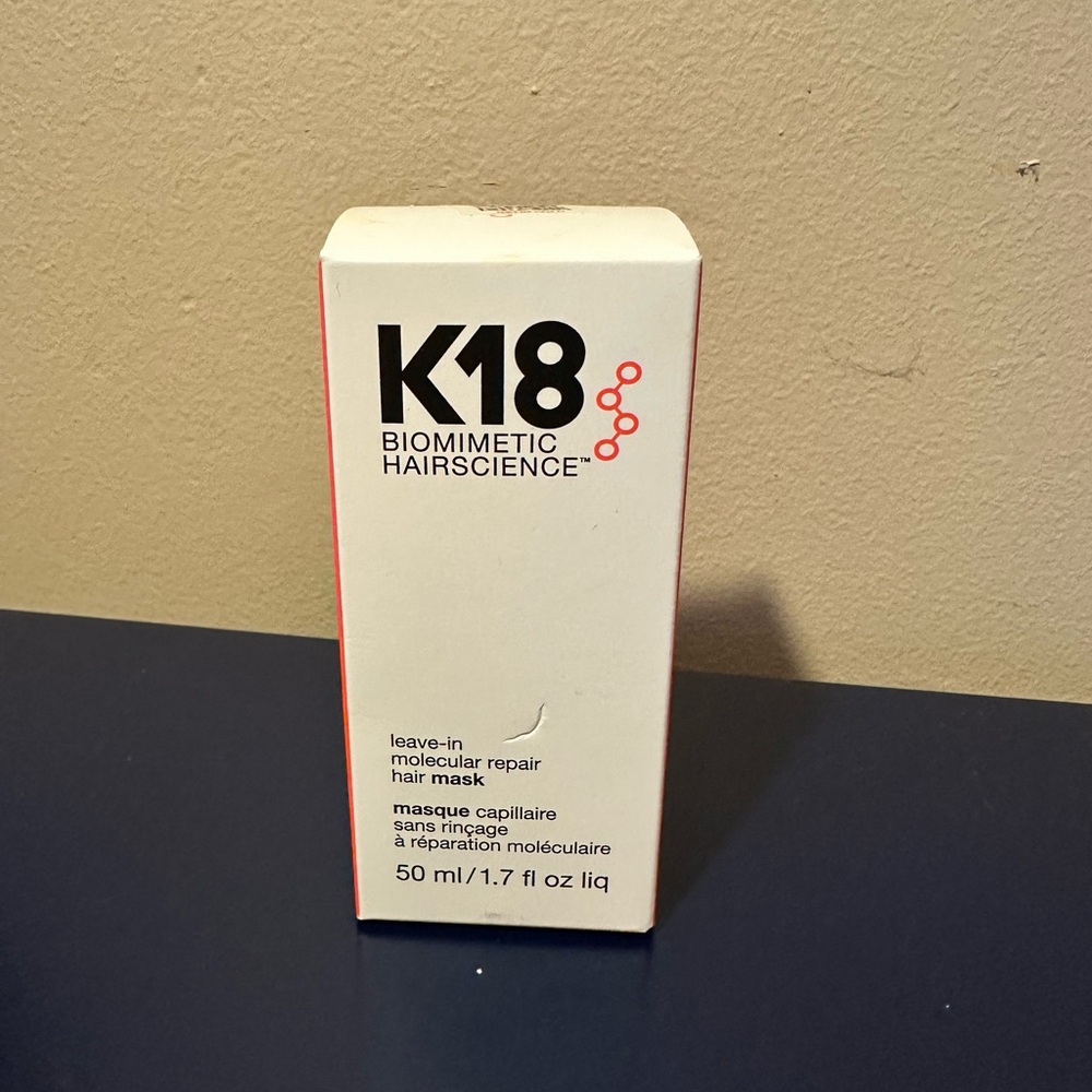 SEALED BOX: K18 Biomimetic Hairscience Leave-In Repair Hair Mask